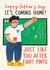 Funny Father's Day Card - World Cup - Football - It's Coming Home created by AbiGoLucky