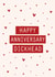 Happy Anniversary Dickhead Funny Anniversary Card created by BeauPrintBoutique