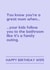 Funny Birthday Card - For Wife - Kids Follow You To The Bathroom created by Lemonade Insight