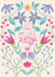 Hand Lettered Painterly Floral Card for a Loved One or a Friend created by Olena Kloppner