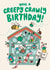 Cute Birthday Card - Bug Hotel Party - Creepy Crawly Birthday created by Christine Cuddihy Illustration