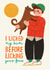 Funny Birthday Card - From the Dog - Licked My Bum Before Licking Your Face created by AbiGoLucky