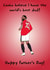 Manchester United Father’s Day Card featuring Matheus Cunha created by Wonky Sticker