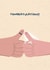 Cute Wedding Card - Thumbs - Thumbs Up created by PaperJam Print Co.