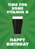 Birthday card for a stout/Guinness drinker created by Winnie's Design