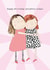 Cute Birthday Card - For Her - Gorgeous Human created by Rosie Made A Thing