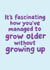 Cheeky Birthday Card - Growing Older Without Growing Up created by @Laura Lonsdale Designs