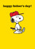 Cute Father's Day Card - Snoopy - Golf created by Hype Cards
