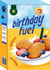 Fun Birthday Card - Wheat Biscuit Cereal - Birthday Fuel created by Ricicle Cards