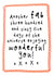 Heartfelt Birthday Card - 365 Days Of The Universe Enjoying You! - For Her created by Bow & Bell