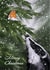Cute Robin & Badger Christmas Card - Traditional Merry Christmas -Snowy Wildlife created by Jade Blakeley