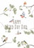 Garden Bird Birthday Card For Dad - Happy Bird Day - British Birds created by Jade Blakeley