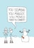 Funny Christmas Card - Frosty's Carrot - Snowman created by The Curious Pancake