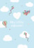 Cute New Baby Card - Toys New Baby Card - Little Explorer - Baby Balloon created by Bumbleberry Park