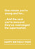 Funny Birthday Card - For Mum - One Minute You're Young And Fun - Supermarket Rearranged created by Lemonade Insight