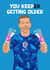 Funny Birthday Card - Jordan Pickford - England World Cup created by Pink Peach Cards