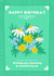 Pretty Birthday Card - Friend Mum Gran - Gardening - Blooming Beautiful Day created by Jessica Rachel Sharp