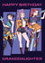 K-Pop Demon Hunters Birthday Card – For Granddaughter – Anime Birthday Card created by Danilo