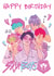 K-Pop Demon Hunters Saja Boys Birthday Card – K-Pop Fan Birthday Card created by Danilo