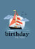Birthday Card for Him or Her – Classic Sailboat Adventure Design created by Rosanna Rossi