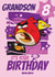 Cute Angry Birds Birthday Card – For Grandson – Happy 8th Birthday created by Danilo