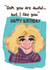 Funny Birthday Card - Dick Emery - Ooh You Are Awful created by Hinkypunk Illustration 