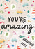 Classic Congratulations Card - Driving Test - You're Amazing created by The Pattern Press