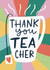 Classic Thank You Card - For Teacher - Tea Mug created by Natalia Gonzalez