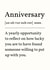 Funny Anniversary Card - Reflect On How Lucky You Are - Dictionary Definiton created by Sundiva Designs