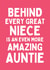 Funny Birthday Card - For Niece - Even More Amazing Auntie created by Sundiva Designs