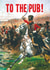 Funny Birthday Card - Battle Charge - To The Pub! created by Bewilderbeest