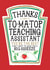 Funny Thank You Card - Heinz Tomato Ketchup - For Teaching Assistant created by  la la la     Designs