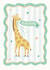 Cute New Baby Card - Giraffe - Hello Baby created by Lisa Parker
