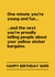 Funny Birthday Card - For Wife - Proud Of Yellow Sticker Bargains created by Lemonade Insight