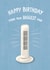 Funny Birthday Card - Biggest Fan - Heatwave created by Silky Rose Design