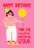 Funny Birthday Card - Existential Spiral - For Her created by AbiGoLucky