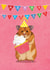 Cute Birthday Card - Party Hamster - Hammy Birthday created by Pencilface