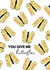 Cute Love Card for Partner – You Give Me Butterflies created by Jess Walker