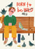 Funny Birthday Card - For Him - Born To Be Mild created by AbiGoLucky