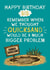 Funny Birthday Card - For Sister - Quicksand created by Giddy Kipper