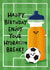 Cute Birthday Card - Hydration Break - World Cup created by Nicola Watson