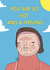 Funny Birthday/Anniversary Card - Sunburn - Hot And Appealing created by Blessherlittleartoons by Amy