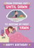 Funny Birthday Card – Staying Out Until Dawn — Early Night created by @Cupsie's Creations