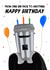 Funny Birthday - Count Binface created by Pickled Prints
