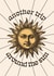 Arty Birthday Card – Celestial Sun – Another Trip Around The Sun created by Bonne Nouvelle