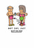 Funny Retirement Card - Not Shy, Just Retiring created by mungo and shoddy