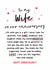 Heartfelt Anniversary Card - For Wife - Lucky created by Kreate Paper Co.