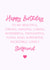 Classic Birthday Card - For Girlfriend - Beautiful And Kind created by Cake For Breakfast