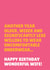 Funny Birthday Card - Another Year Older - Less Willing To Wear Uncomfortable Underwear created by Blush & Blossom 
