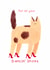 Funny Birthday Card - Put On Your Dancin' Shoes - Cat In Heels created by Studio Molini